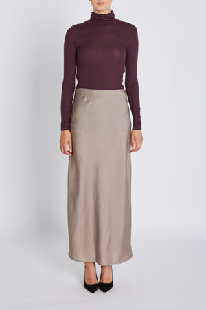 Bruuns Bazaar Women AngelaBB Roll neck T-shirts Bordeaux