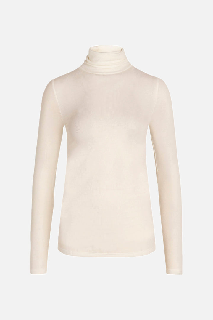 Bruuns Bazaar Women AngelaBB Roll neck T-shirts Snow White