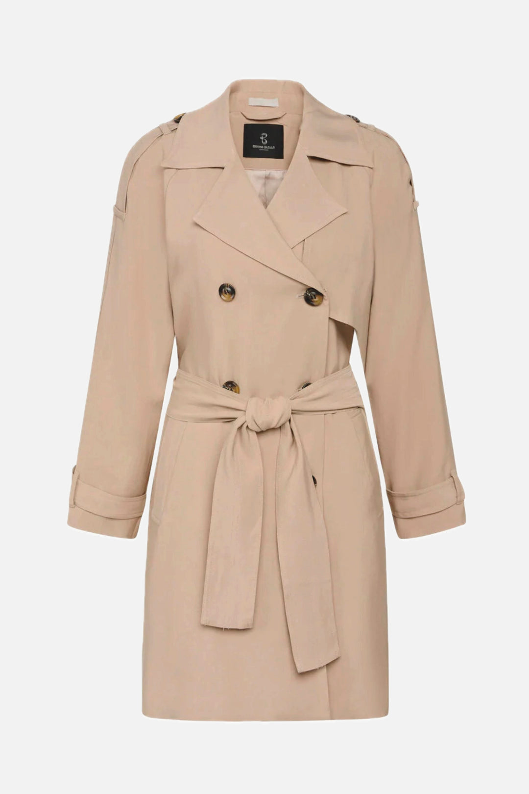 Bruuns Bazaar Women BellsBBIdara frakke Overtøj Roasted Grey Khaki