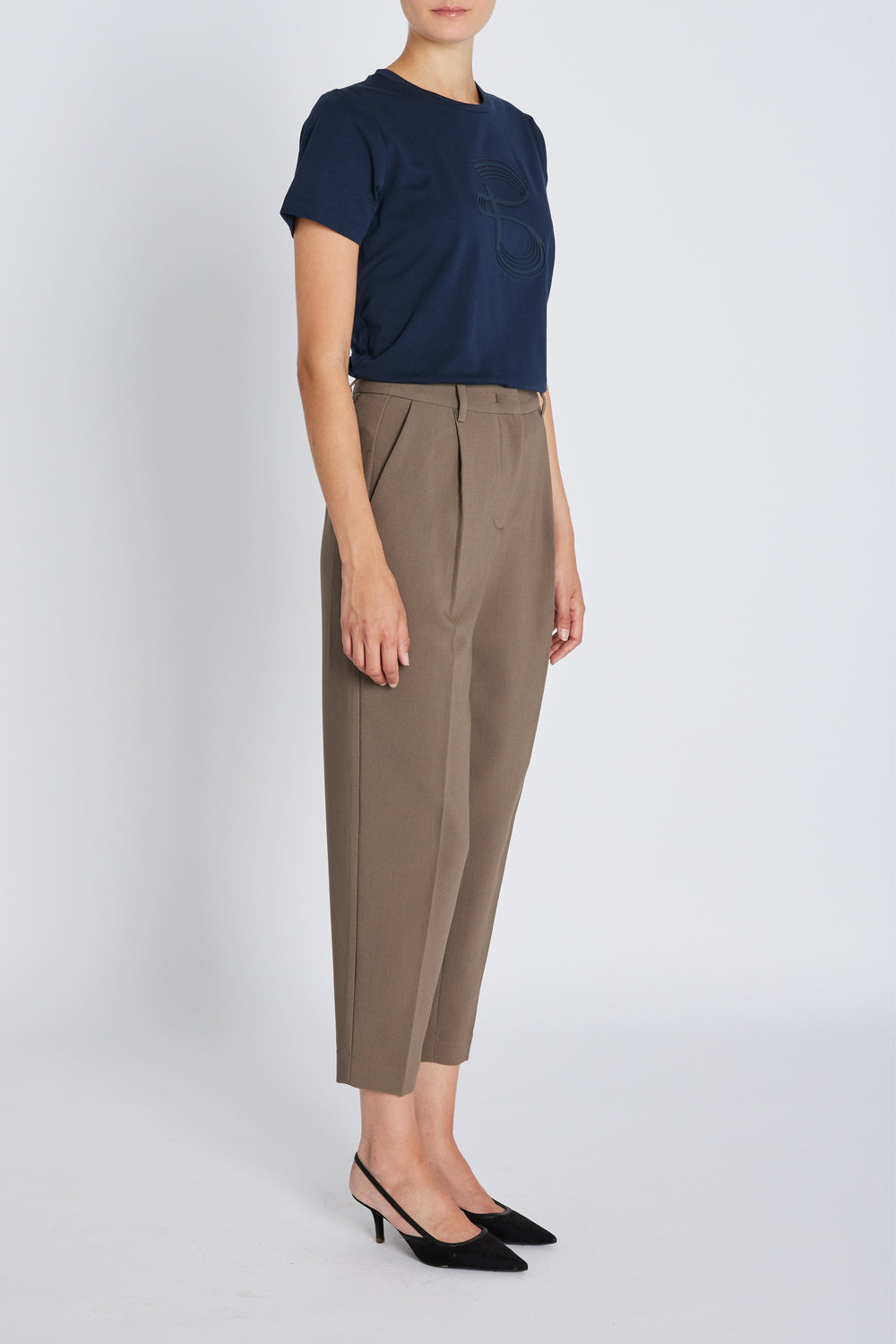 Bruuns Bazaar Women BrassicaBBEleza bukser Bukser Shitake