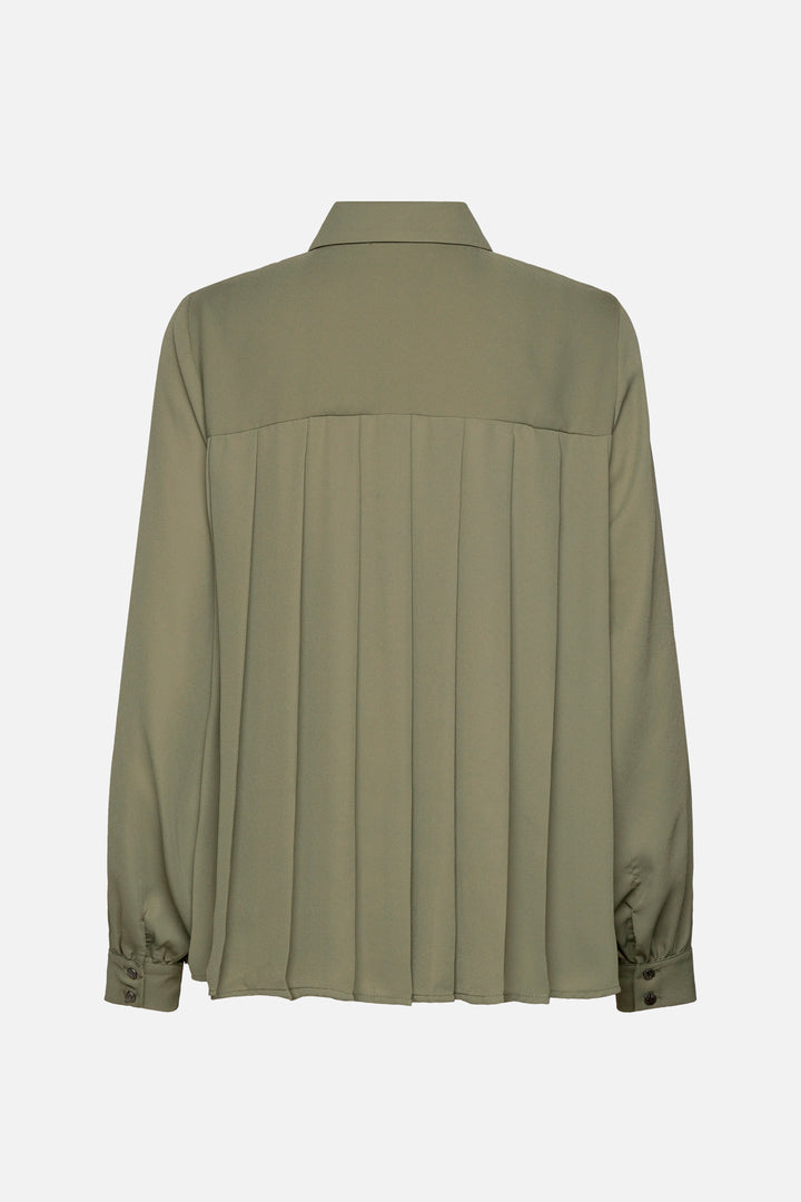 Bruuns Bazaar Women CamillaBBViana skjorte Skjorter Deep Olive