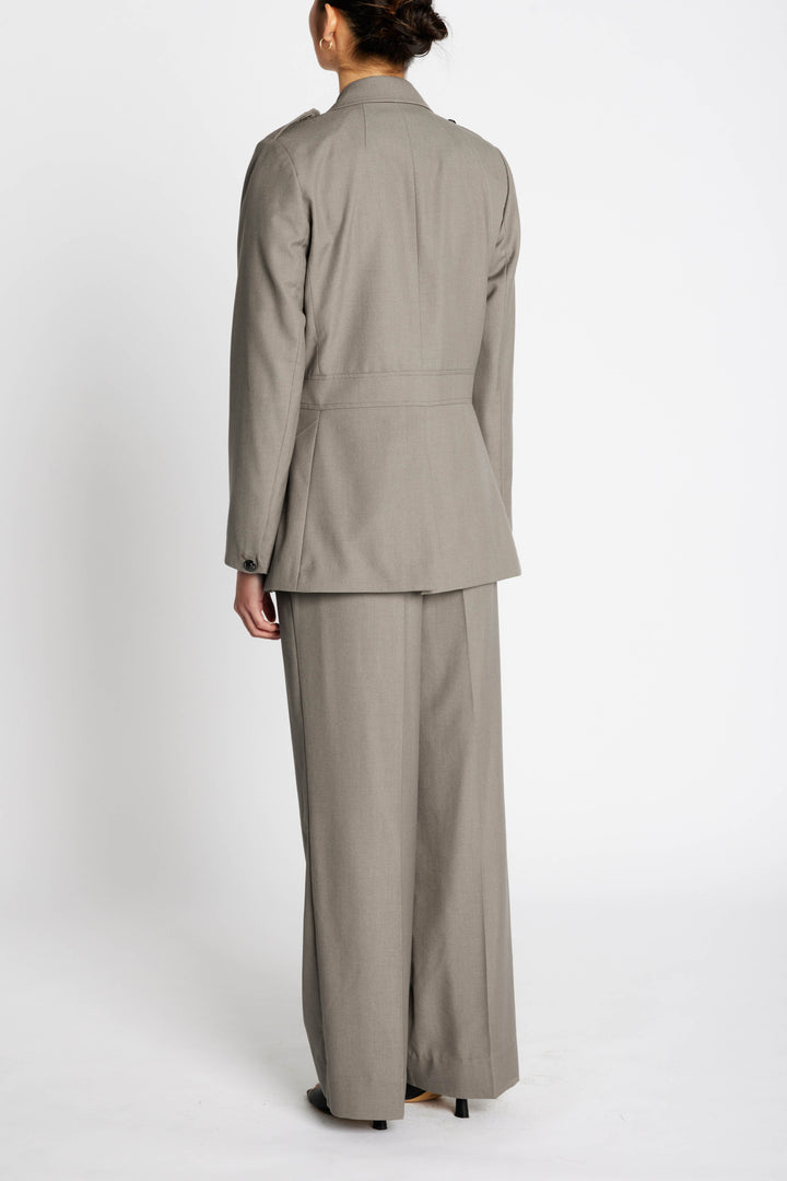 Bruuns Bazaar Women CarotaBBBakita jakke Blazere Concrete