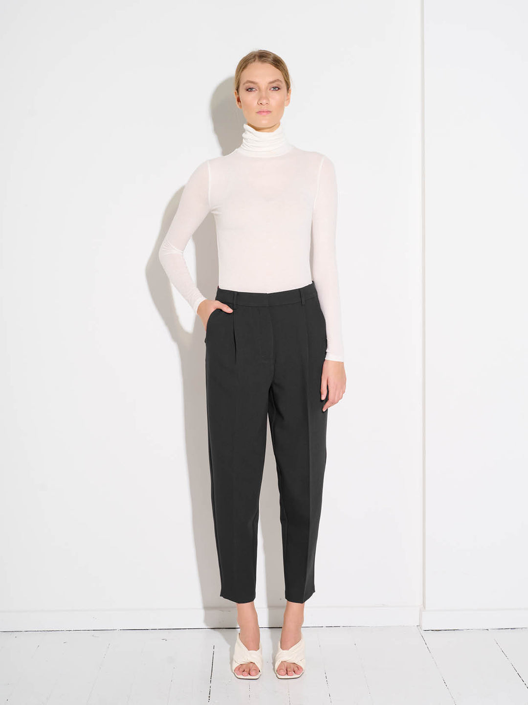 Bruuns Bazaar Women CindySusBBDagny bukser Bukser Black