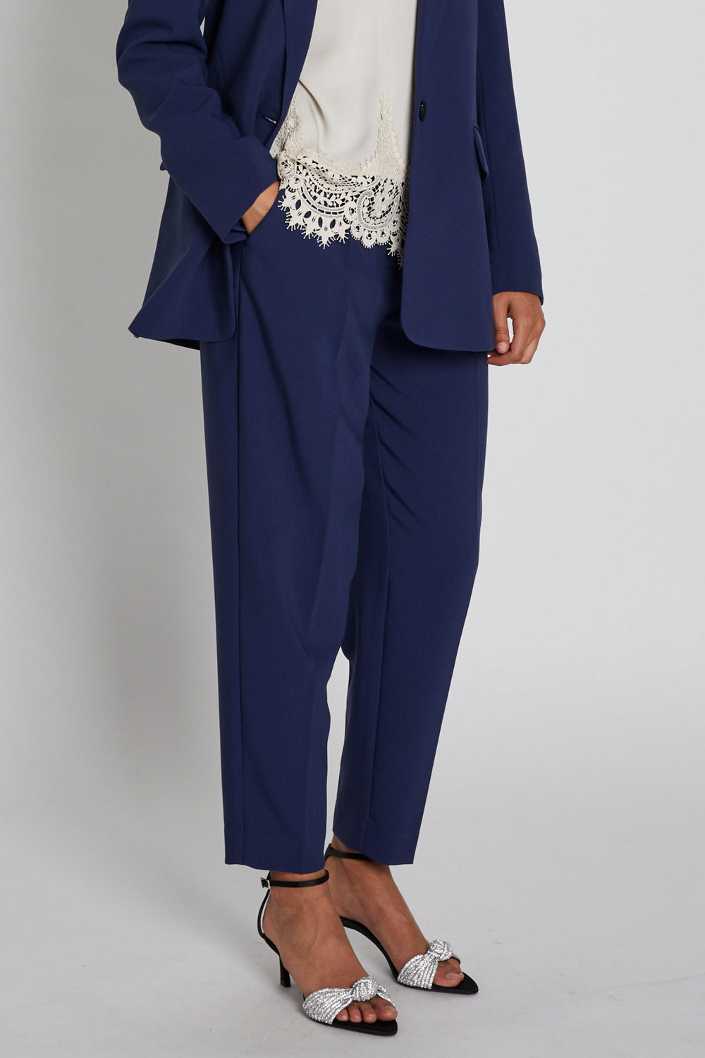 Bruuns Bazaar Women CindySusBBDagny bukser Bukser Medieval Blue