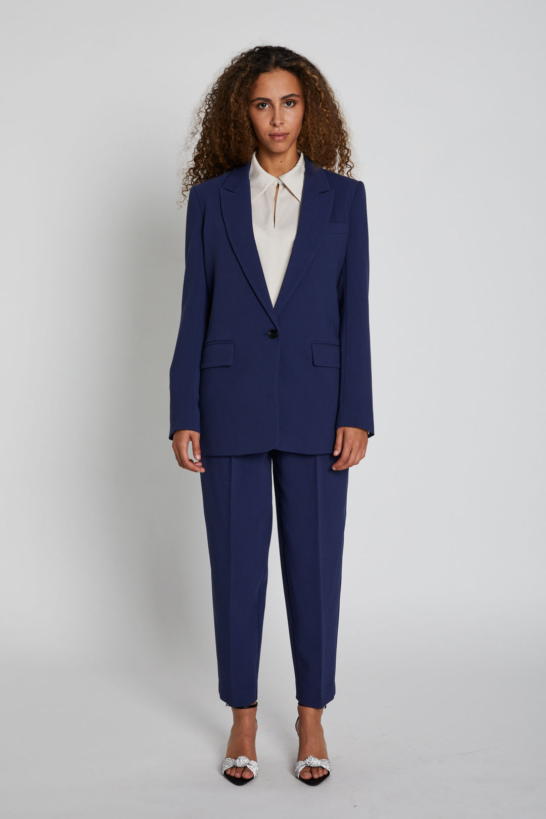 Bruuns Bazaar Women CindySusBBDagny bukser Bukser Medieval Blue