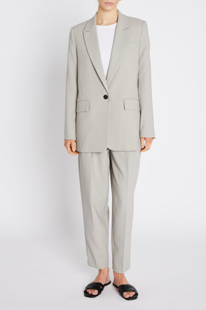 Bruuns Bazaar Women CindySusBBFrida blazer Blazere Light grey melange