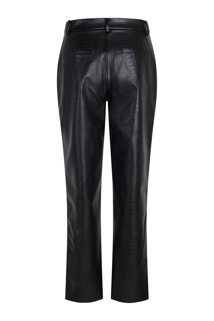 Bruuns Bazaar Women CrocoBBDagga pants Bukser Black