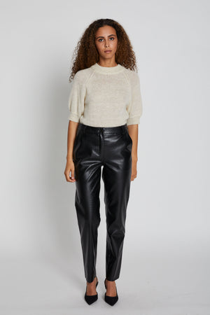 Bruuns Bazaar Women CrocoBBDagga pants Bukser Black