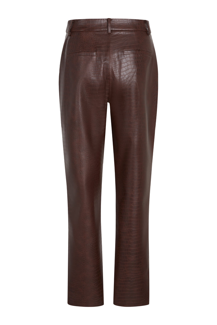 Bruuns Bazaar Women CrocoBBDagga pants Bukser Delicioso