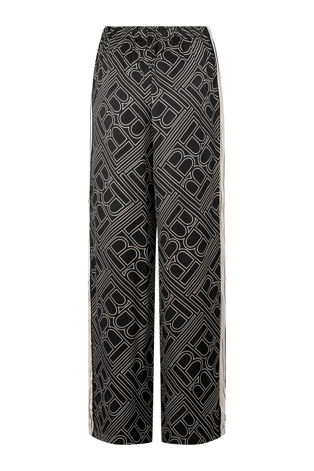 Bruuns Bazaar Women FloretBBRina pants Bukser Dark logo print