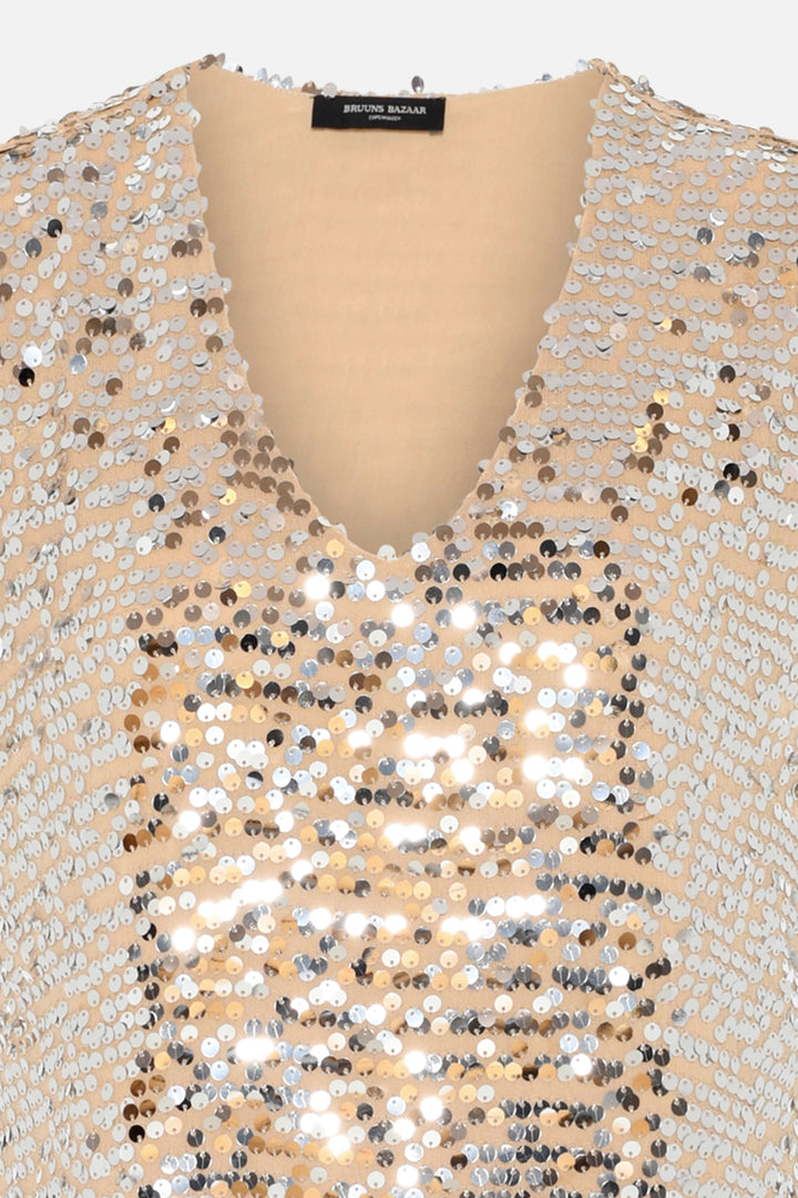 Bruuns Bazaar Women FoliumBBBiara kjole Kjoler Silver