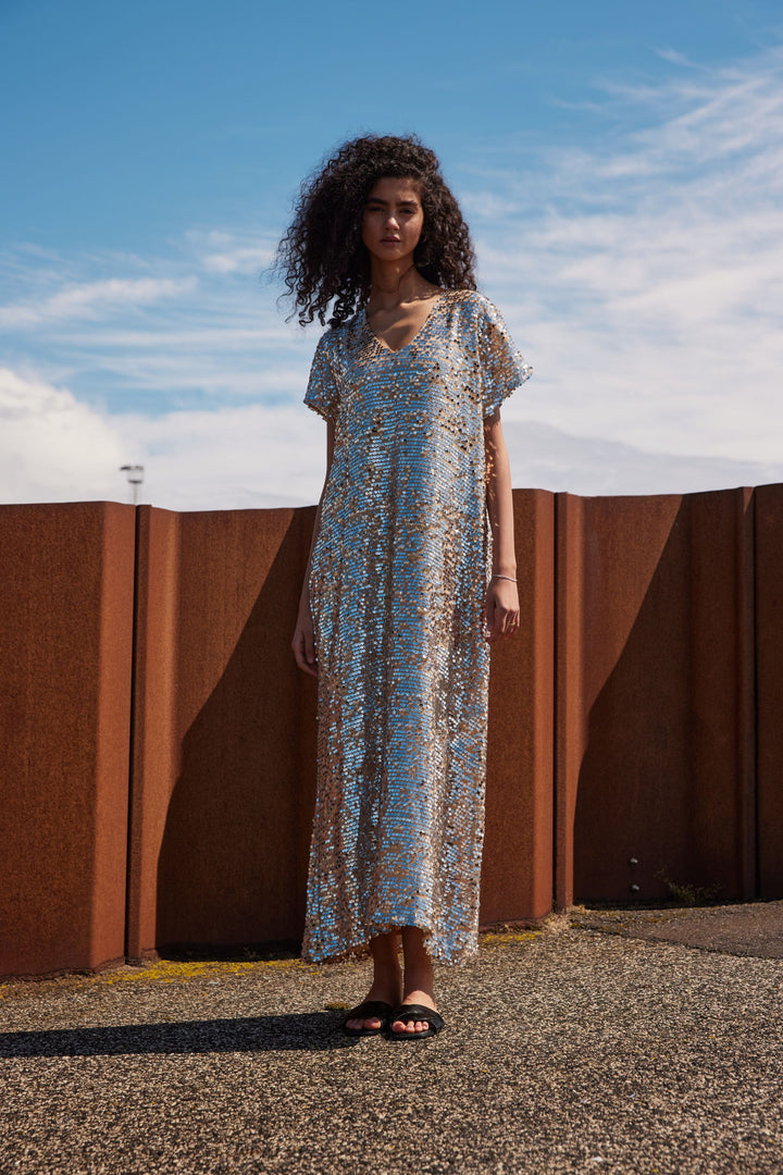 Bruuns Bazaar Women FoliumBBBiara kjole Kjoler Silver