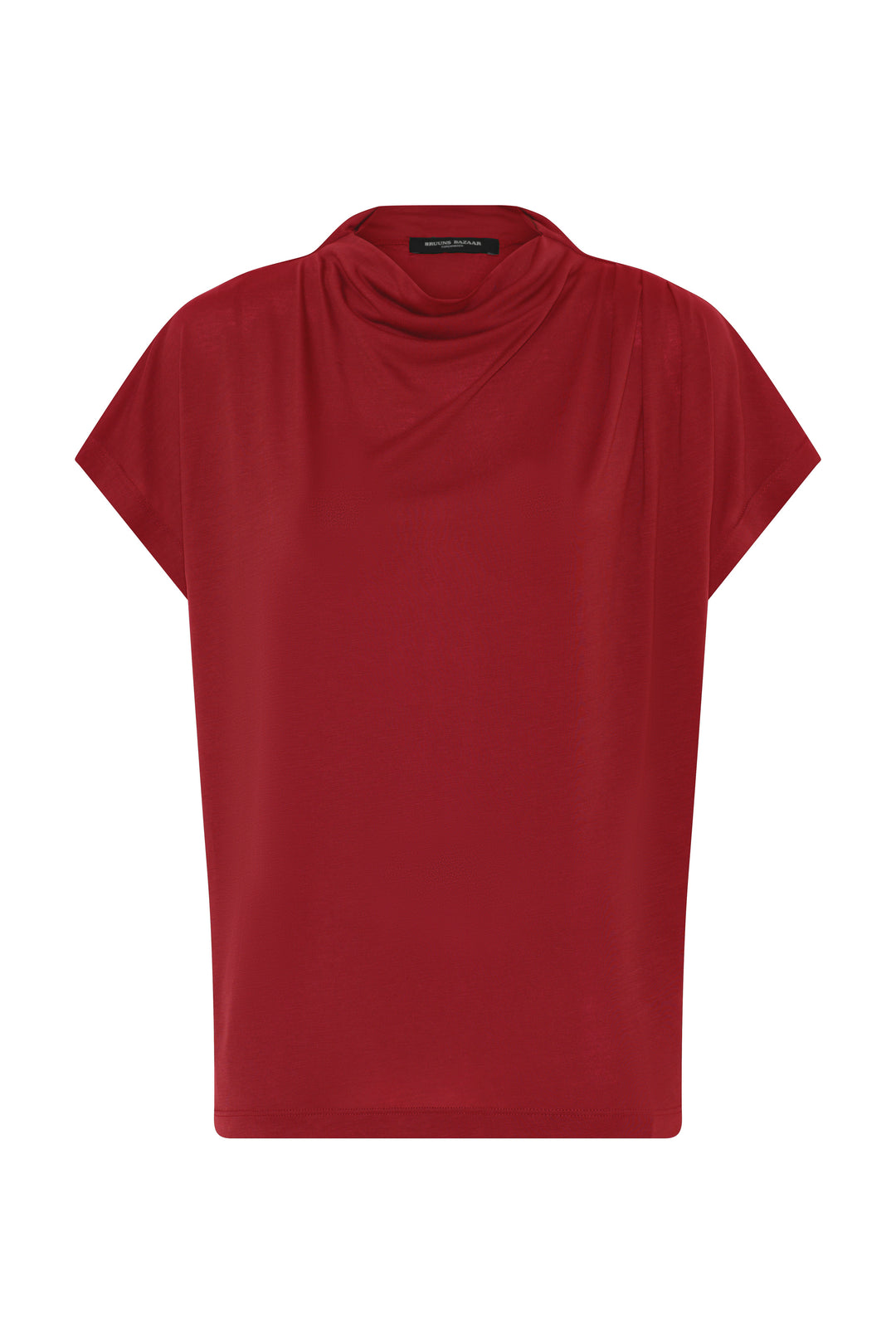Bruuns Bazaar Women KatkaBBGinae bluse T-shirts Deep Claret