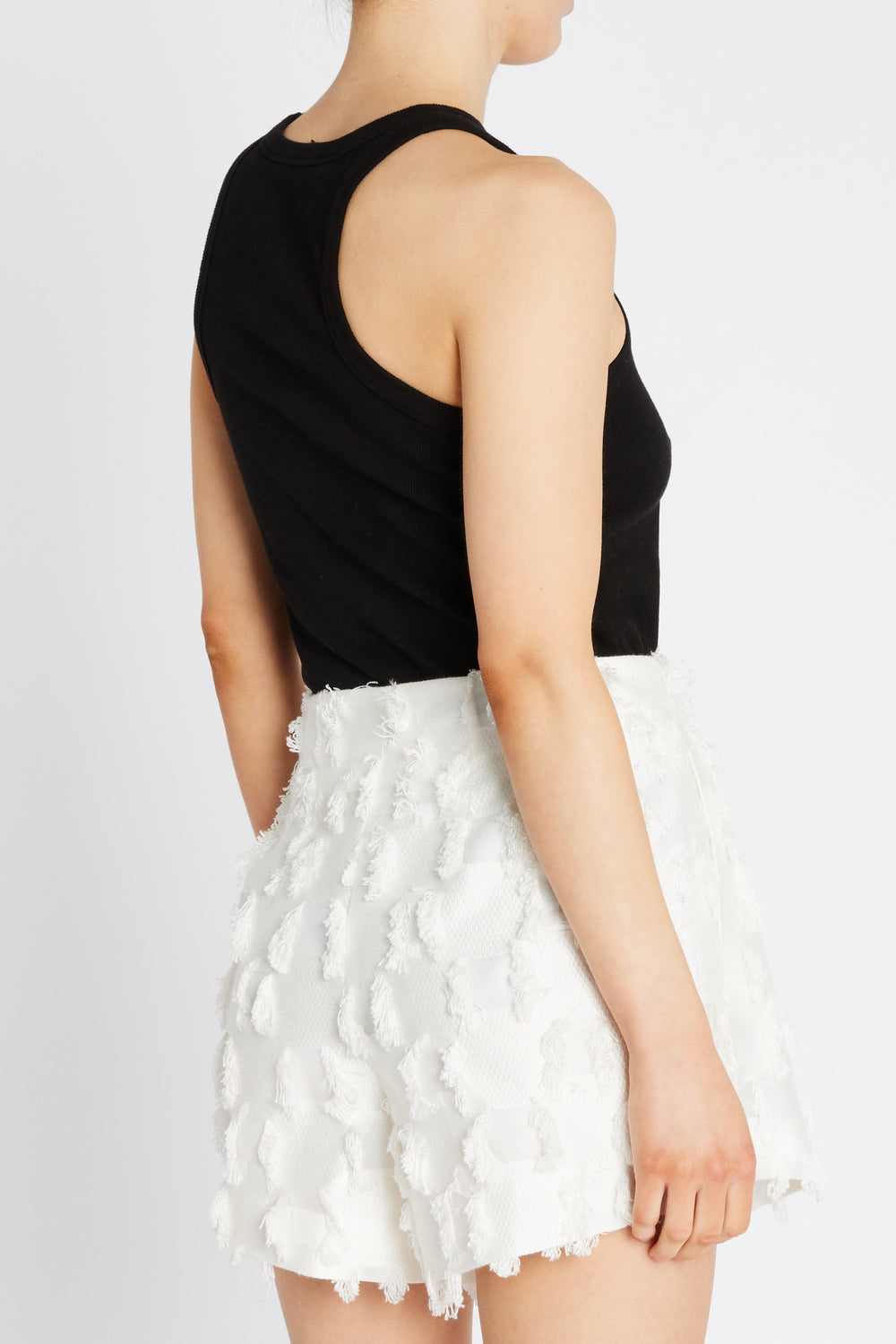 Bruuns Bazaar Women KatyBBRib tanktop T-shirts Black