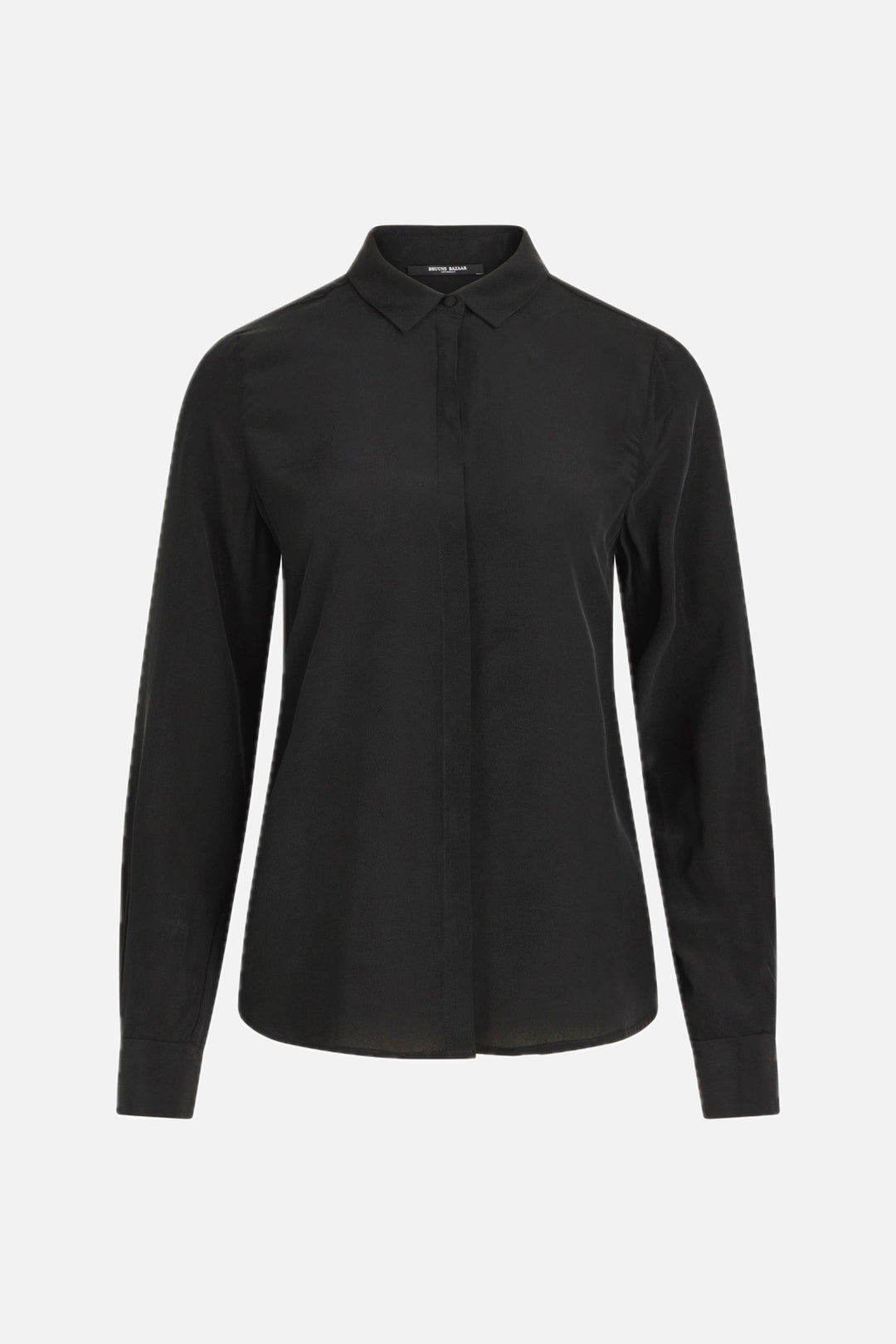 Bruuns Bazaar Women LillieBBCorinna silkeskjorte Skjorter Black