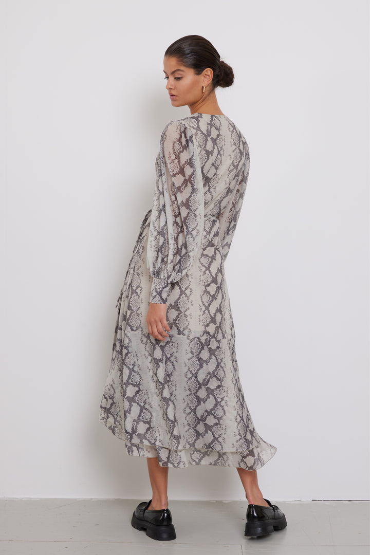 Bruuns Bazaar Women PhloxBBNora dress Kjoler Light snake print