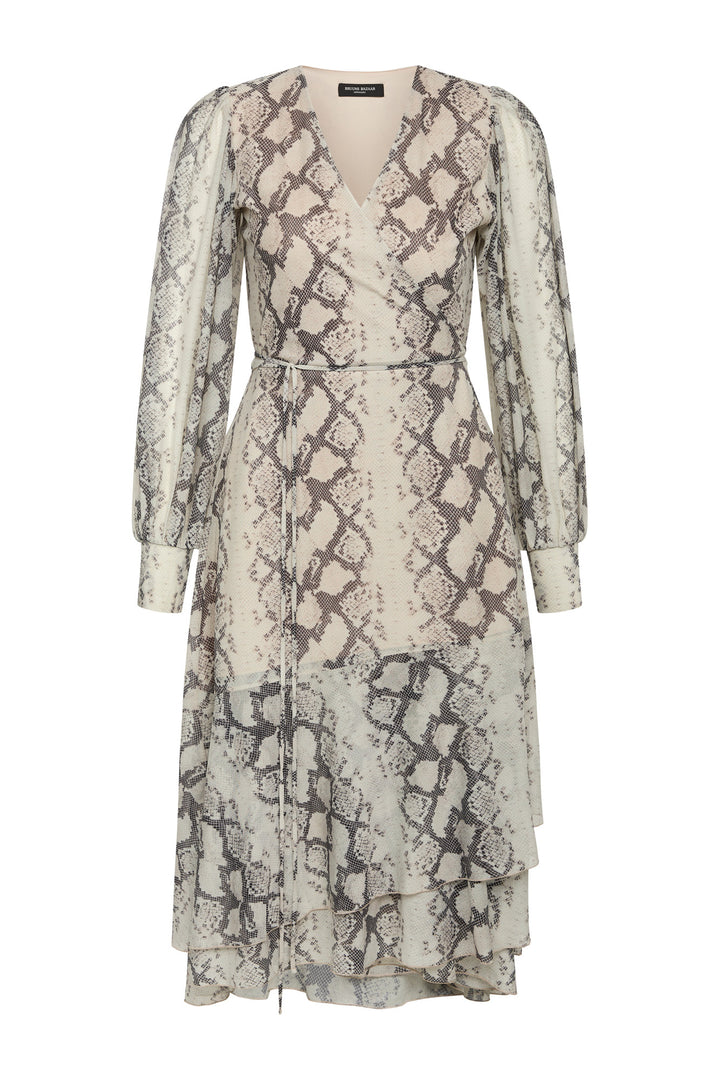Bruuns Bazaar Women PhloxBBNora dress Kjoler Light snake print