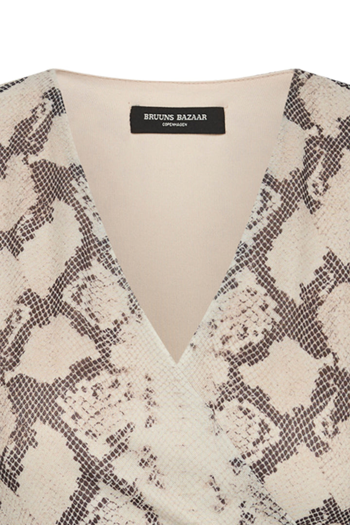 Bruuns Bazaar Women PhloxBBNora dress Kjoler Light snake print
