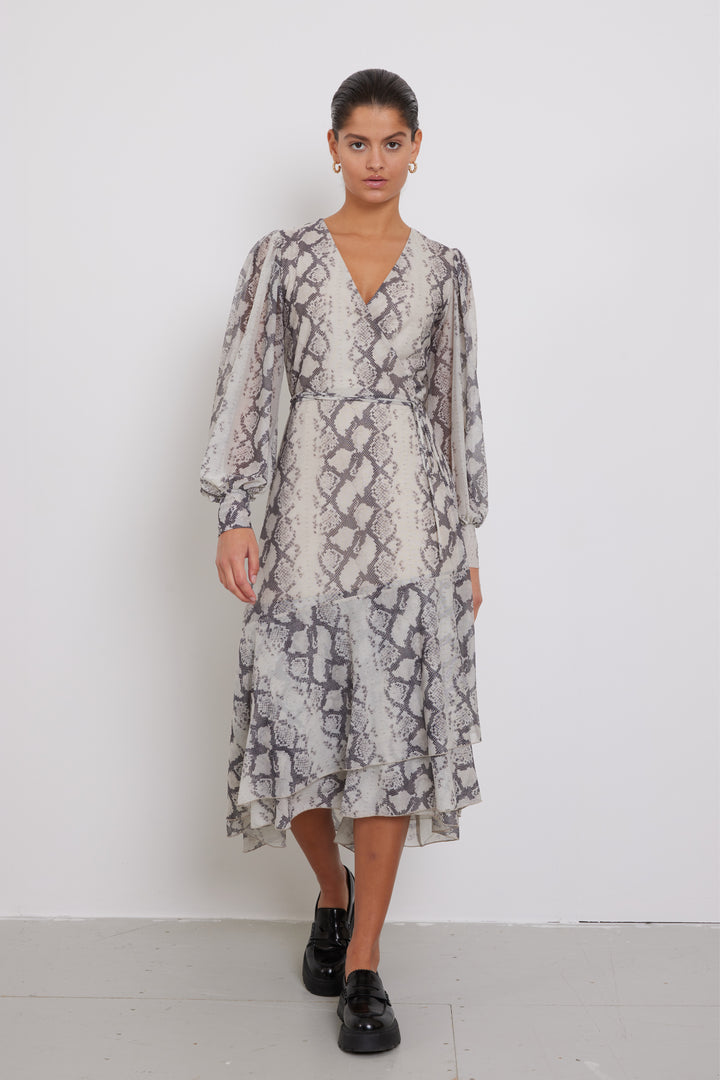 Bruuns Bazaar Women PhloxBBNora dress Kjoler Light snake print