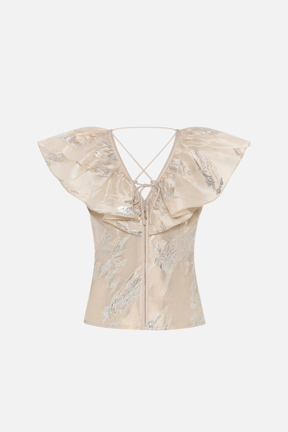 Bruuns Bazaar Women PlantagoBBOlla top Bluser Light Gold