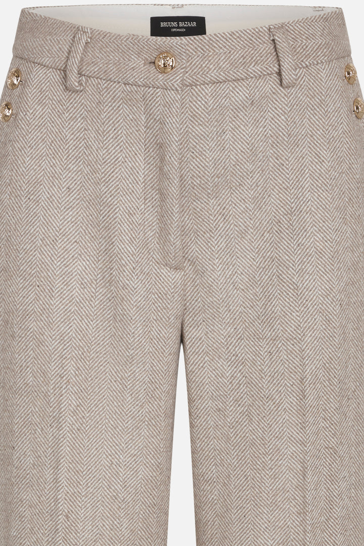 Bruuns Bazaar Women ScarletBBElezi bukser Bukser Fallen Rock