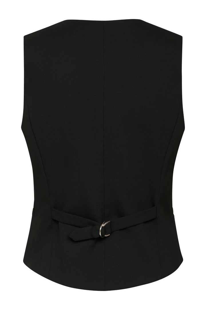 Bruuns Bazaar Women StaticeBBBielle waistcoat Blazere Black