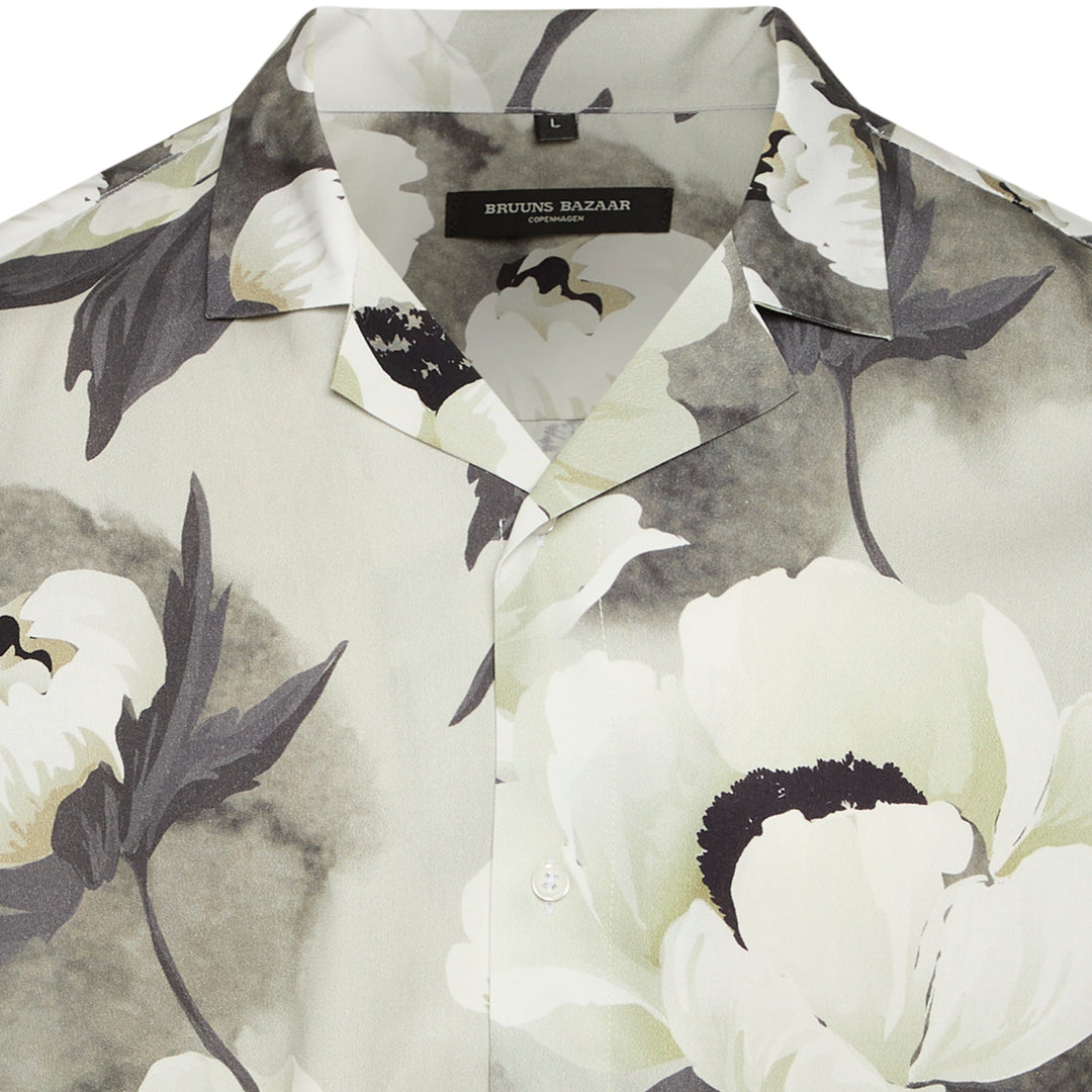 Bruuns Bazaar Men VanBBHomer AOP shirt Skjorter Big Flower
