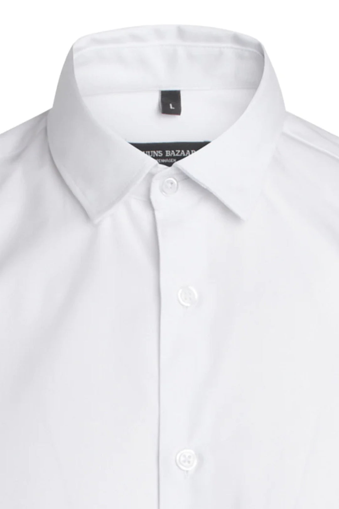 Bruuns Bazaar Men VicBBEssense shirt Shirts White