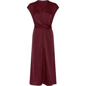 Bruuns Bazaar Women AcaciaBBJana kjole Kjoler Burgundy