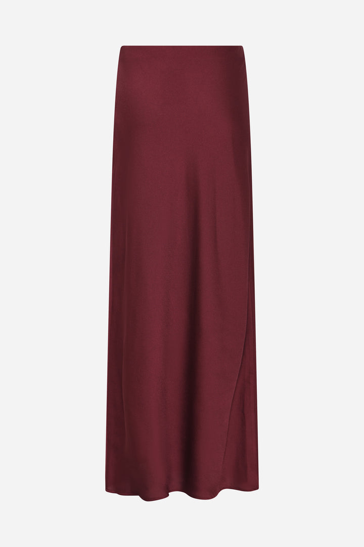 Bruuns Bazaar Women AcaciaBBJoanelle nederdel Nederdele Burgundy
