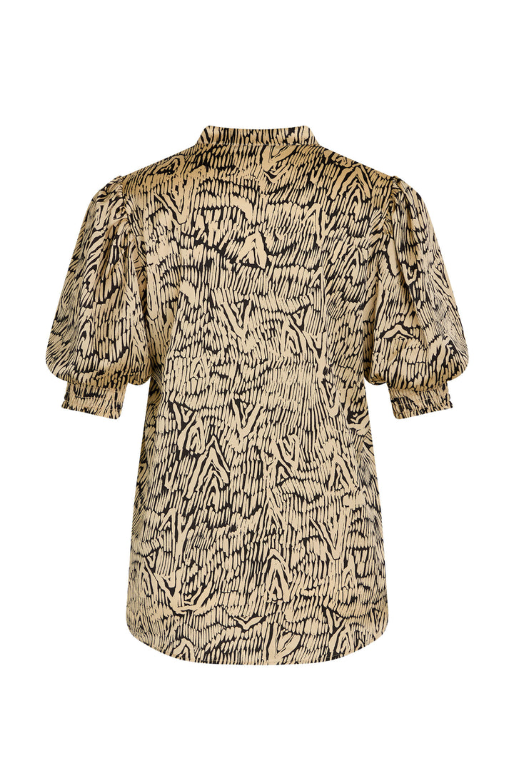 Bruuns Bazaar Women AcaciaBBLicys skjorte Skjorter Black  print