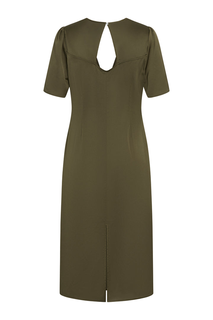 Bruuns Bazaar Women AcaciaBBNemi kjole Dress Dark Olive