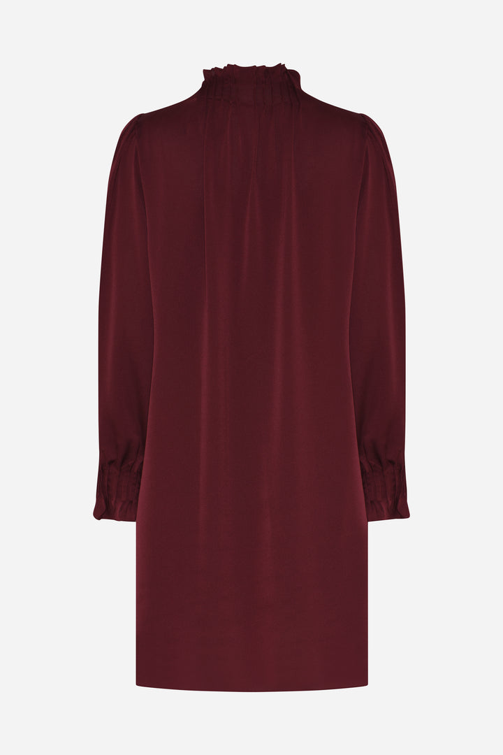 Bruuns Bazaar Women AcaciaBBTarese kjole Kjoler Burgundy