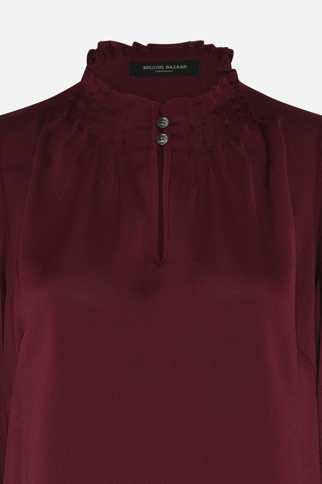 Bruuns Bazaar Women AcaciaBBTarese kjole Kjoler Burgundy