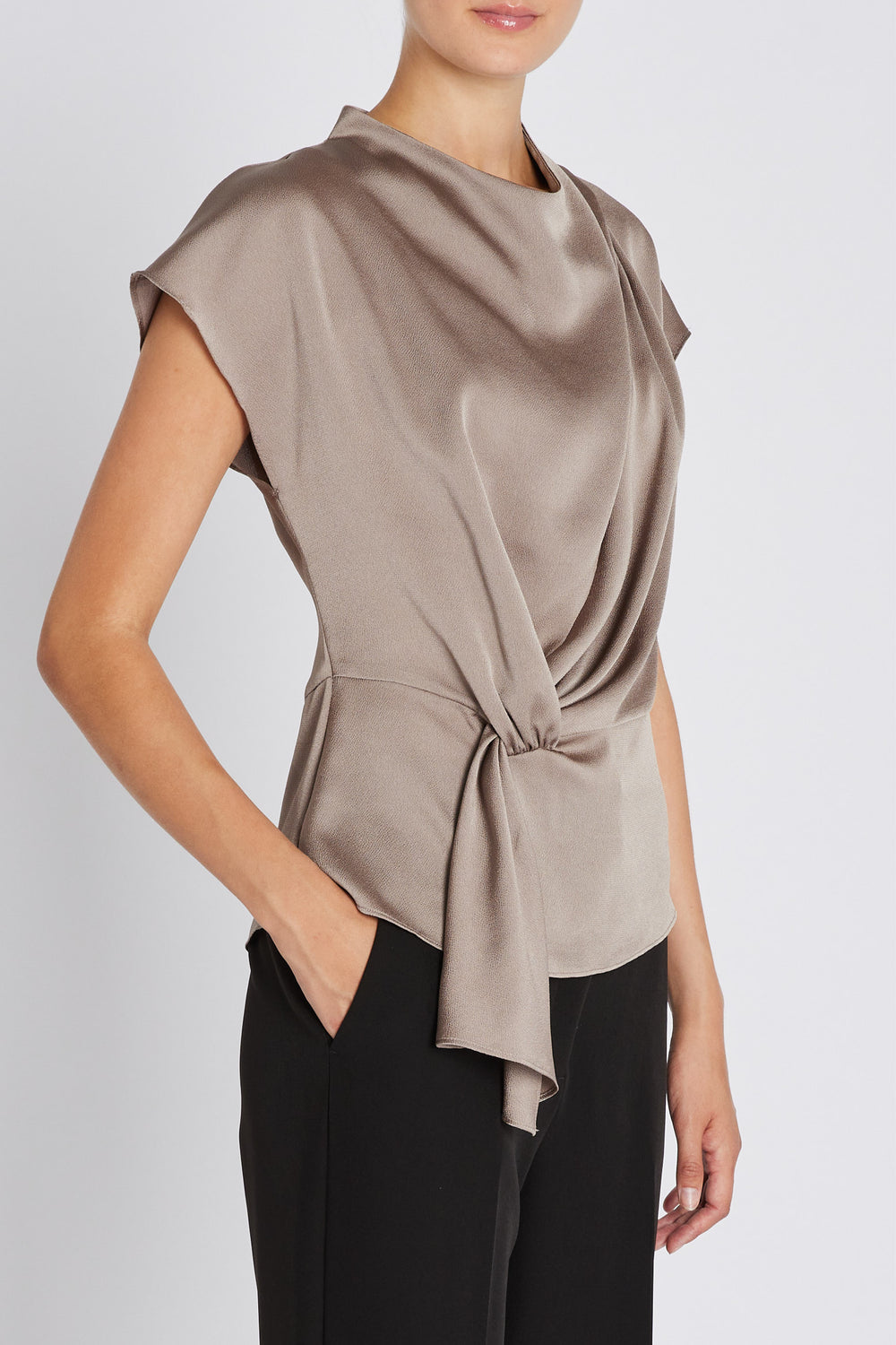 Bruuns Bazaar Women AcaciaBBTinja bluse Bluser Fungi