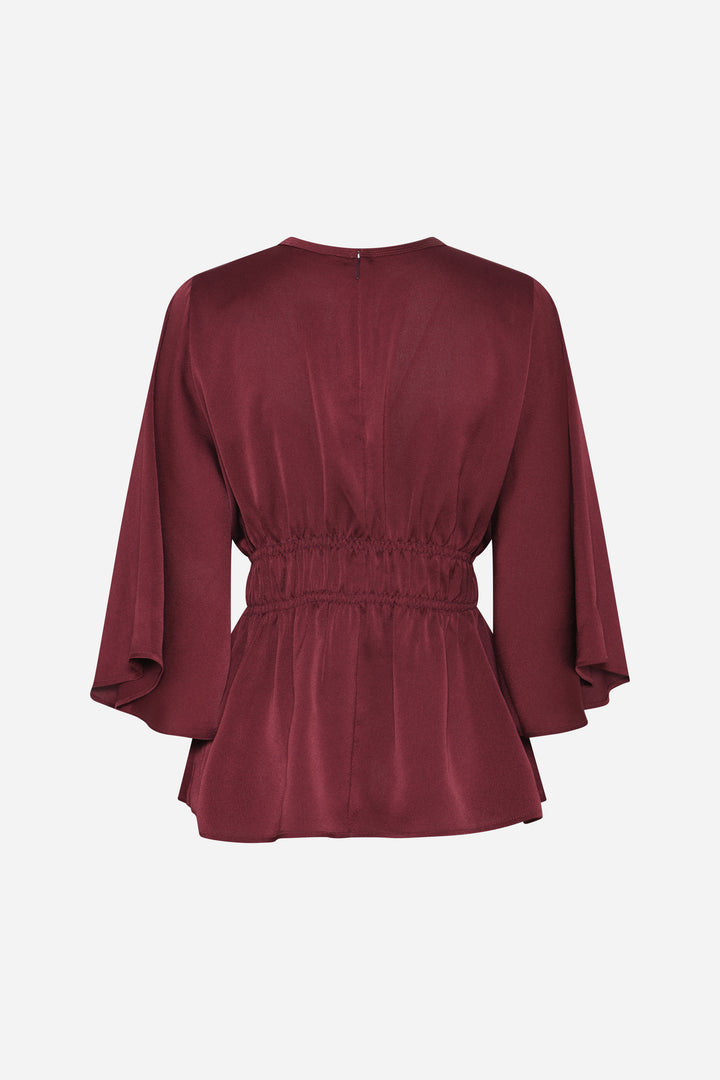Bruuns Bazaar Women AcaciaBBVenila bluse Bluser Burgundy
