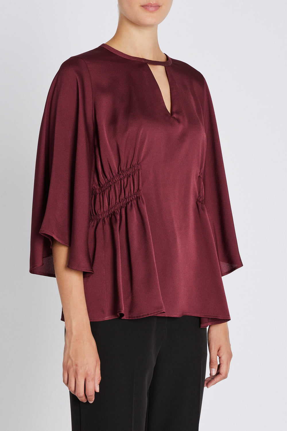 Bruuns Bazaar Women AcaciaBBVenila bluse Bluser Burgundy