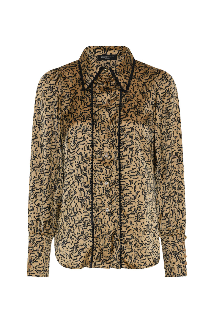 Bruuns Bazaar Women AcaraBBIndia skjorte Skjorter Art Print