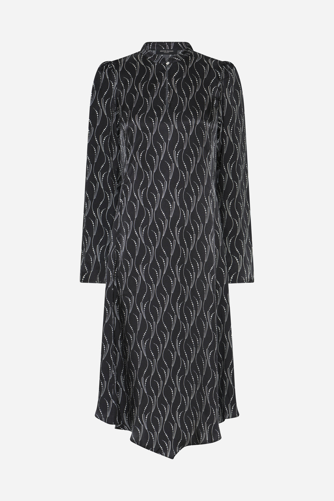 Bruuns Bazaar Women AcaraBBLiriana dress Kjoler Wavy print Black