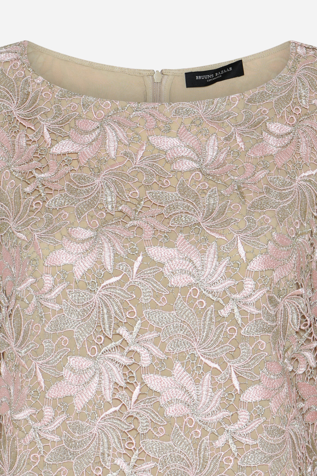 Bruuns Bazaar Women AdonidaBBKeira kjole Kjoler Rose Gold flower