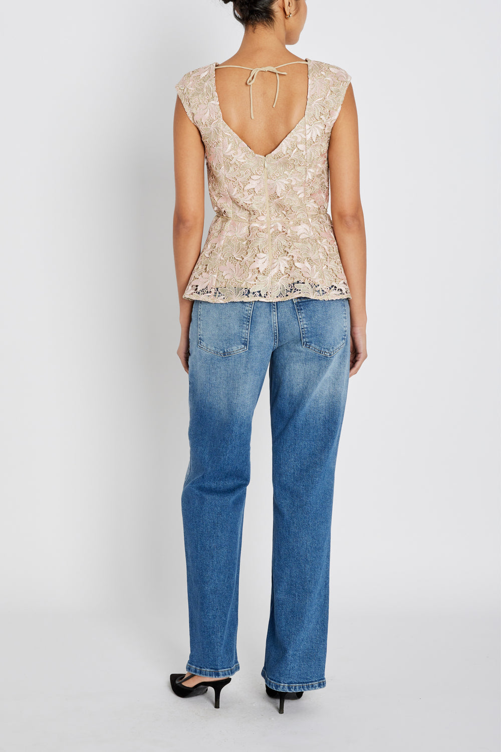 Bruuns Bazaar Women AdonidaBBOriia bluse Bluser Rose Gold flower