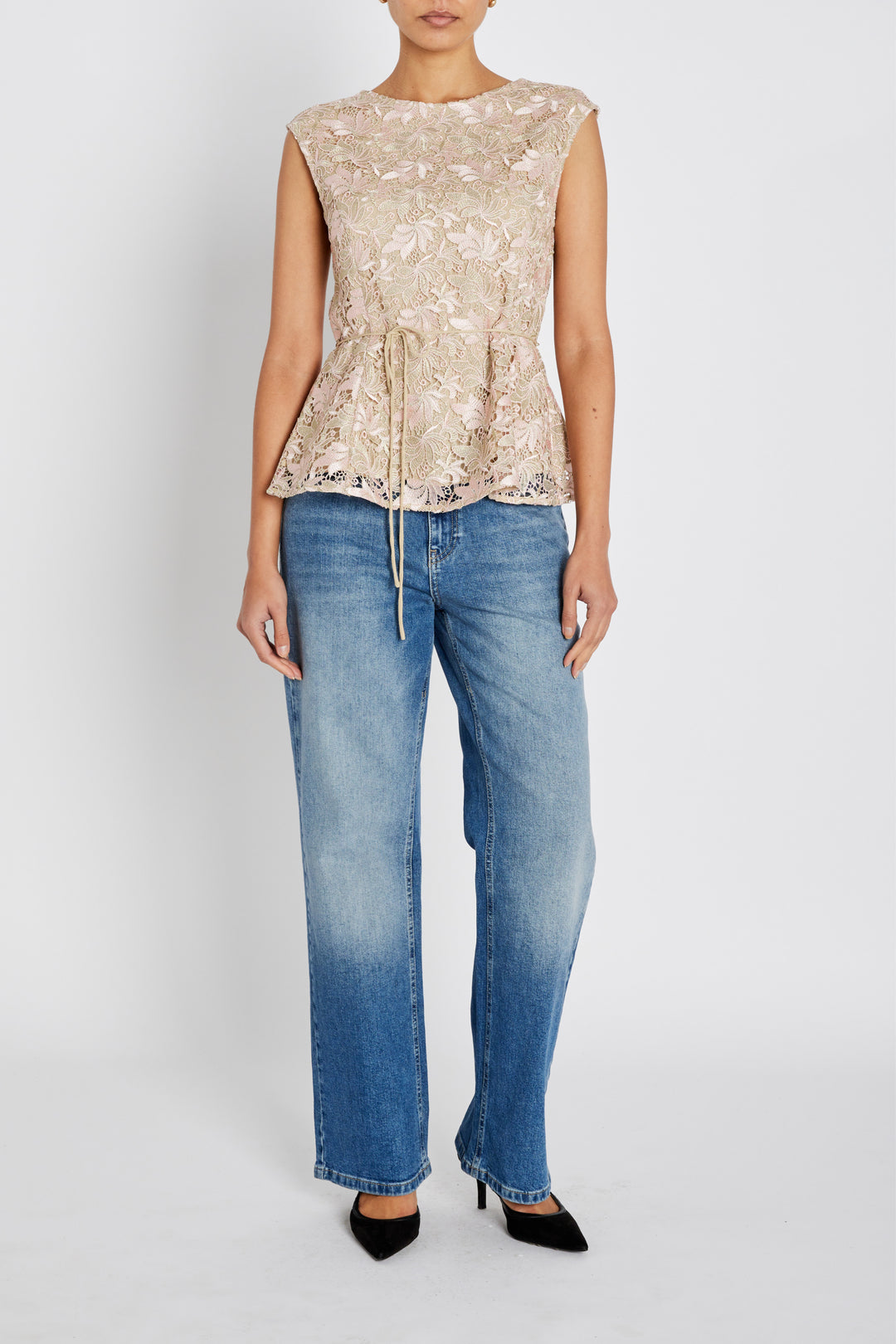 Bruuns Bazaar Women AdonidaBBOriia bluse Bluser Rose Gold flower