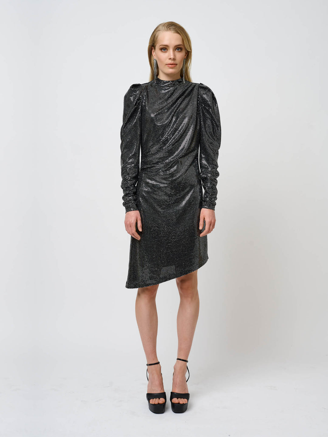 Bruuns Bazaar Women AlliumBBMaggie dress Dress Black/Silver
