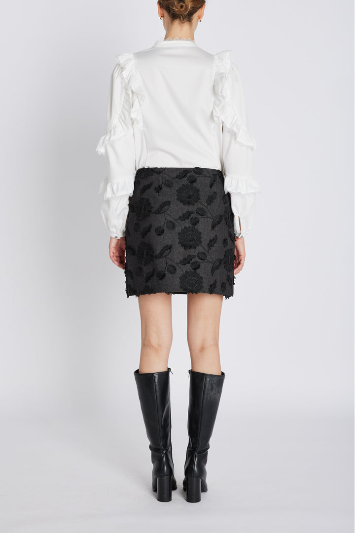Bruuns Bazaar Women AlmondBBJoannas nederdel Nederdele Black