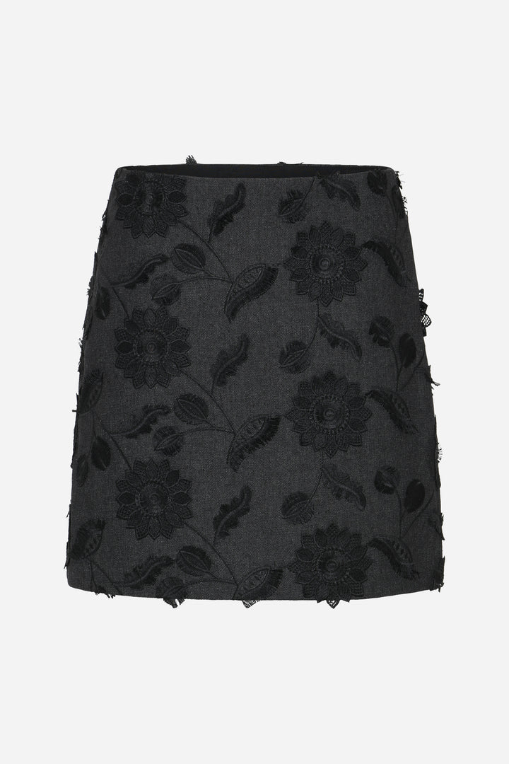 Bruuns Bazaar Women AlmondBBJoannas nederdel Nederdele Black