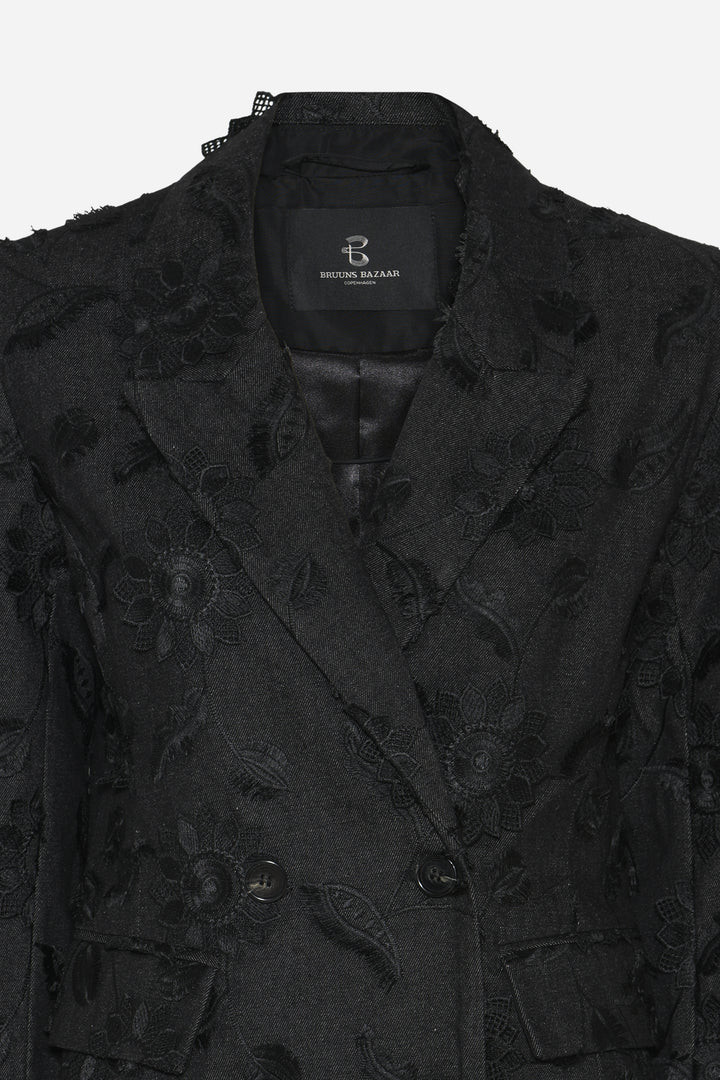 Bruuns Bazaar Women AlmondBBTuxanas blazer Blazere Black