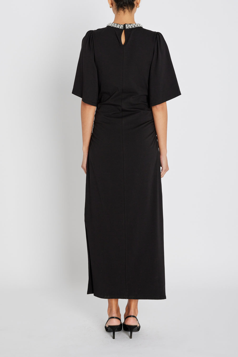 Bruuns Bazaar Women AlnusBBNathala Trim dress Kjoler Black