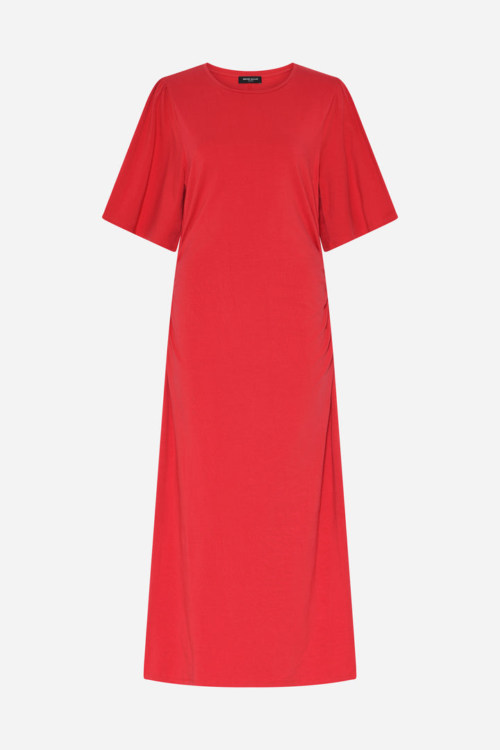 Bruuns Bazaar Women AlnusBBNathala kjole Kjoler Cherry Red