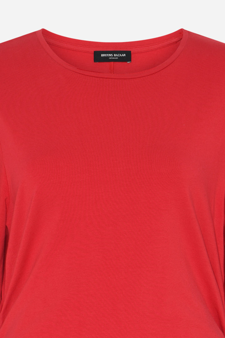 Bruuns Bazaar Women AlnusBBNathala kjole Kjoler Cherry Red