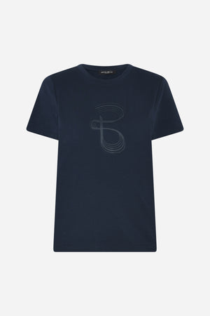 Bruuns Bazaar Women AlnusBBRuba T-shirt T-shirts Sky Captain